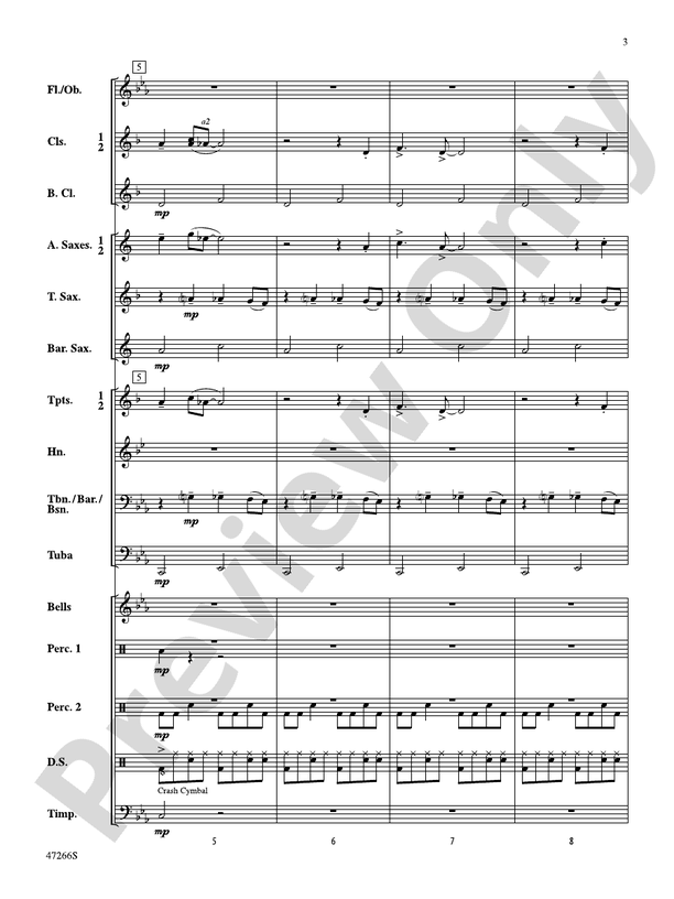 School Detective - Concert Band Conductor Score & Parts (Digital Download)