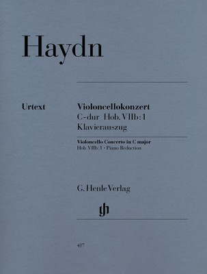 Haydn - Concerto in Cmaj Hob.VIIb:1 - Cello/Piano Accompaniment Henle HN417