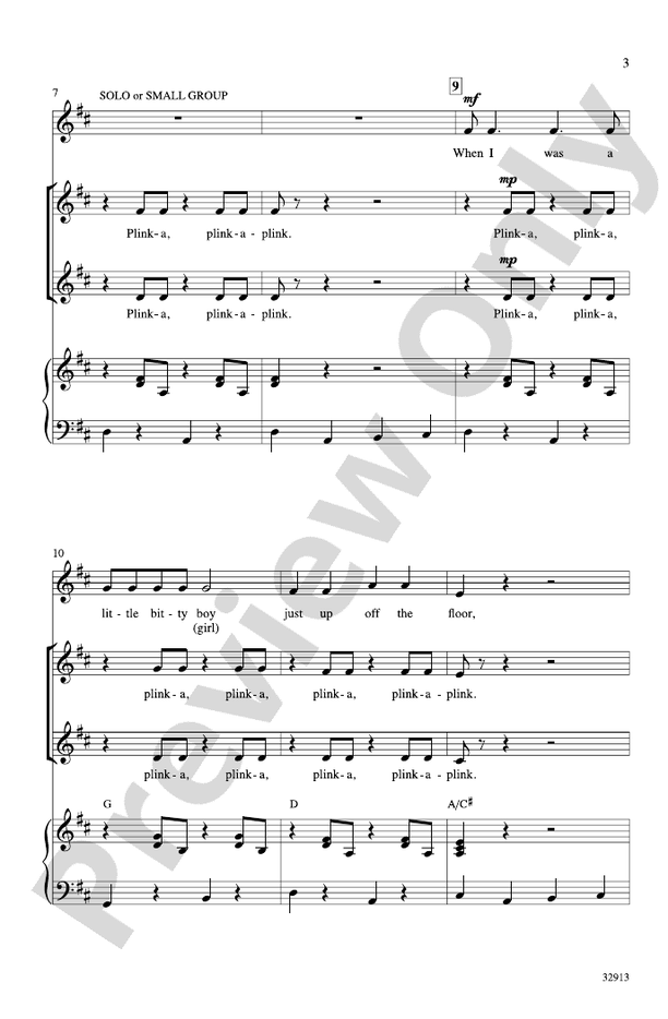 Grandma's Feather Bed – 2-Part Choral Octavo (Digital Download)