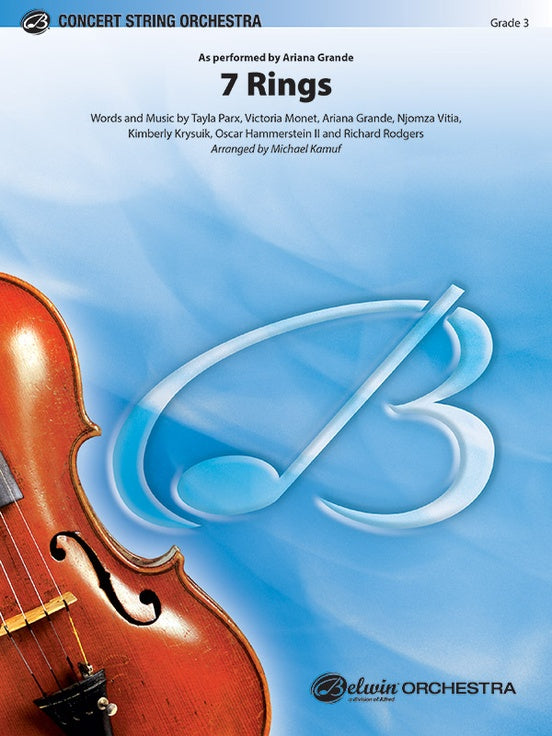7 Rings - String Orchestra Conductor Score & Parts (Digital Download)