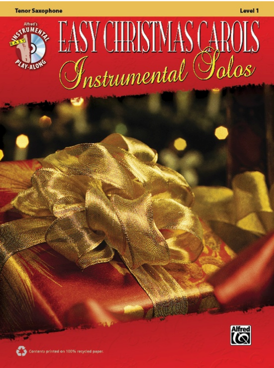 Easy Christmas Carols Inst Solos T/Sax Bk/CD