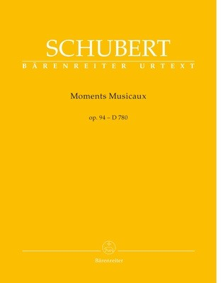 Moments Musicaux Op 90 D 780 Piano Solo