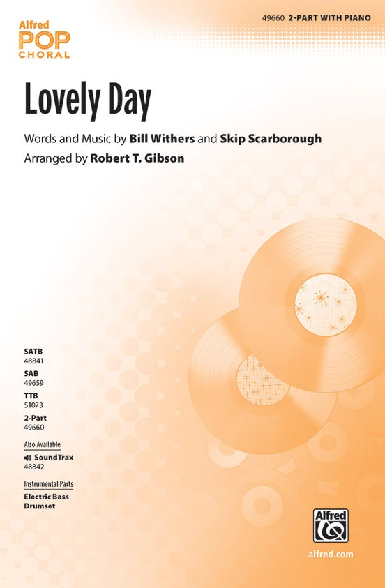 Lovely Day - 2 Part Treble Choral Octavo (Digital Download)