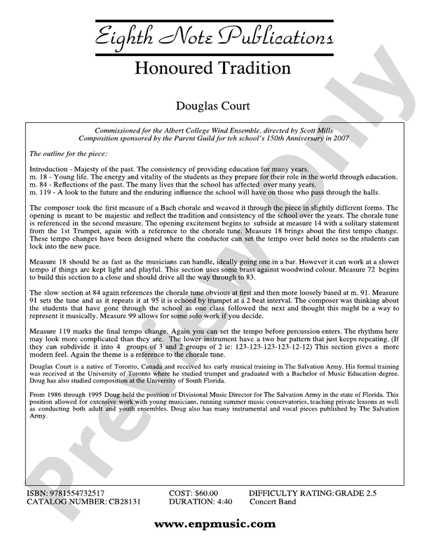 Hooked on Holidays - Concert Band Conductor Score & Parts (Digital Download)