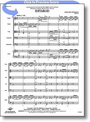 Newbold - Iditarod - String Orchestra Score/Parts FJH ST6221