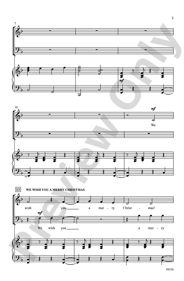 Deck the Hall with Carols! - 3 Part Mixed Choral Octavo (Digital Download)