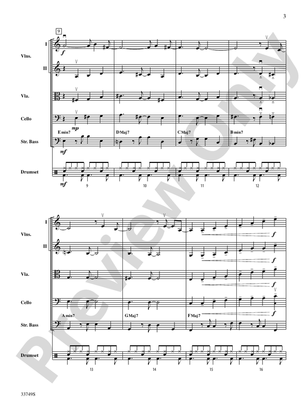 Molecules and Stars – String Orchestra Conductor Score & Parts (Digital Download)