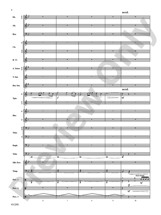 Soundtrack - Concert Band Conductor Score & Parts (Digital Download)