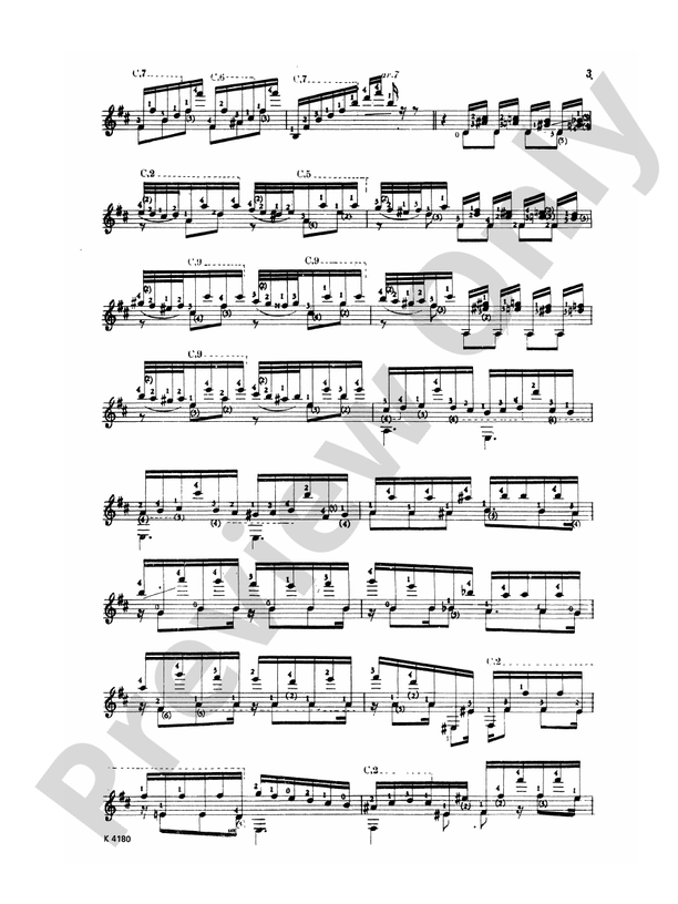Paganini: La Campanella - Guitar (Digital Download)