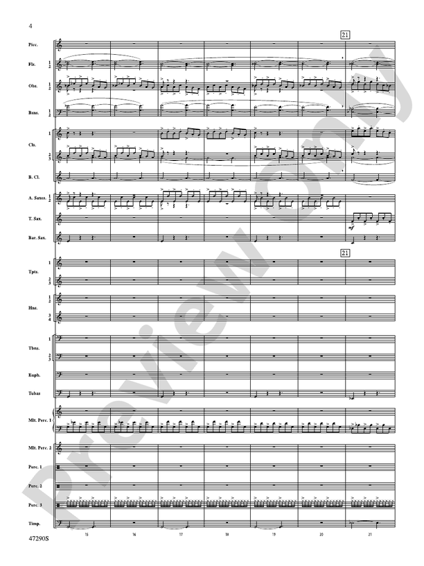 I Dreamt I Dwelt in Marble Halls - Concert Band Conductor Score & Parts (Digital Download)