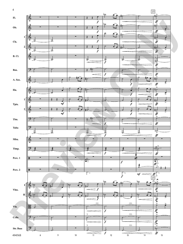 Suite from Zack Snyder's Justice League – Full Orchestra Conductor Score & Parts (Digital Download)
