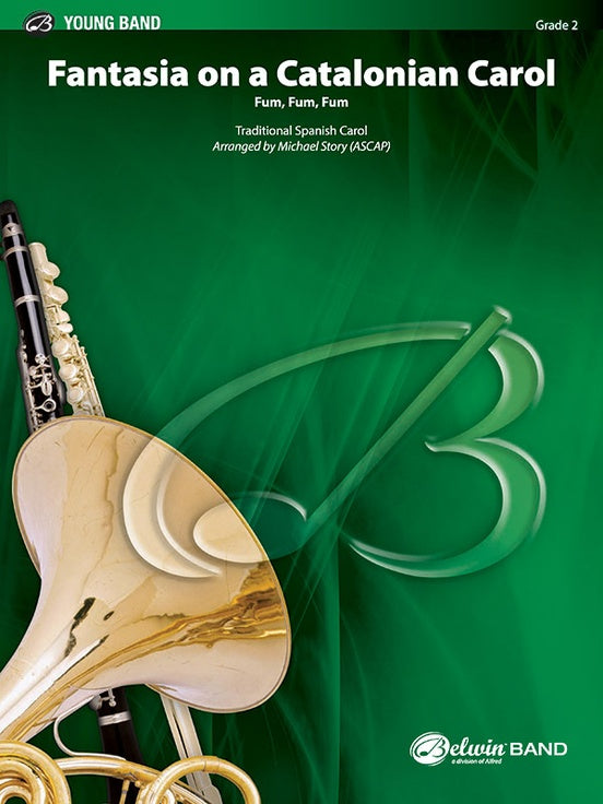 Fantasia on a Catalonian Carol - Concert Band Conductor Score & Parts (Digital Download)