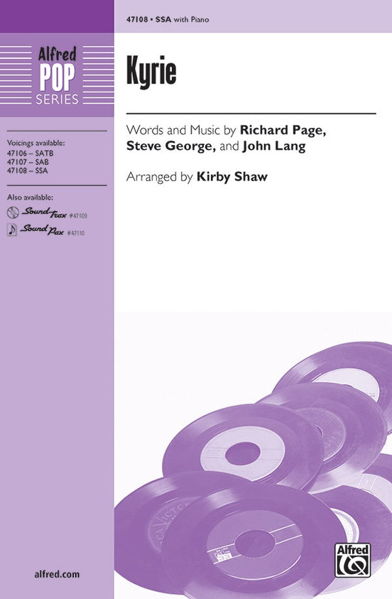 Kyrie - Arr. Kirby Shaw – SSA Choral Octavo (Digital Download)