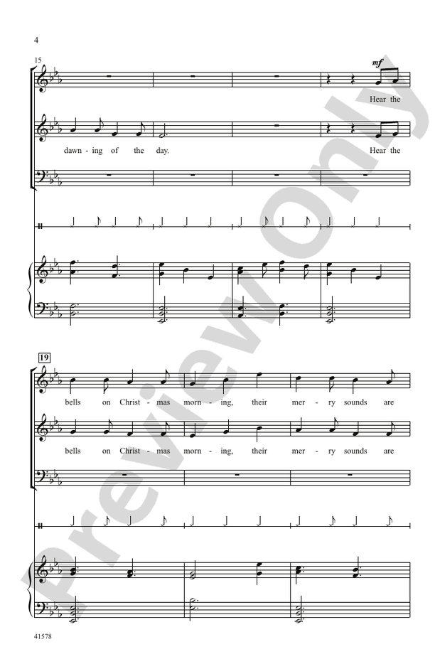 Hear the Bells – SAB Choral Octavo (Digital Download)