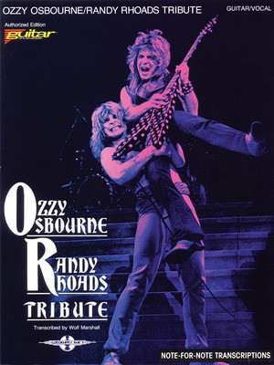Ozzy Osbourne - Randy Rhoads Tribute - Guitar|Vocal Cherry Lane Music Guitar TAB with Lyrics & Chords