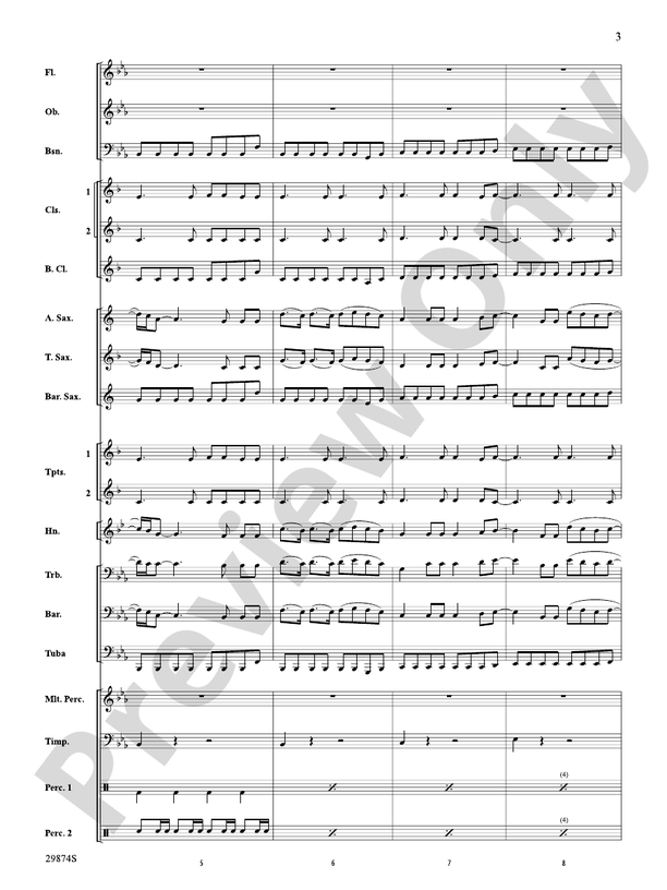 Ignition - Concert Band Conductor Score & Parts (Digital Download)