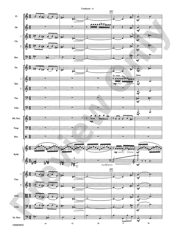 Harry Potter and the Chamber of Secrets, Themes from – Full Orchestra Conductor Score & Parts (Digital Download)