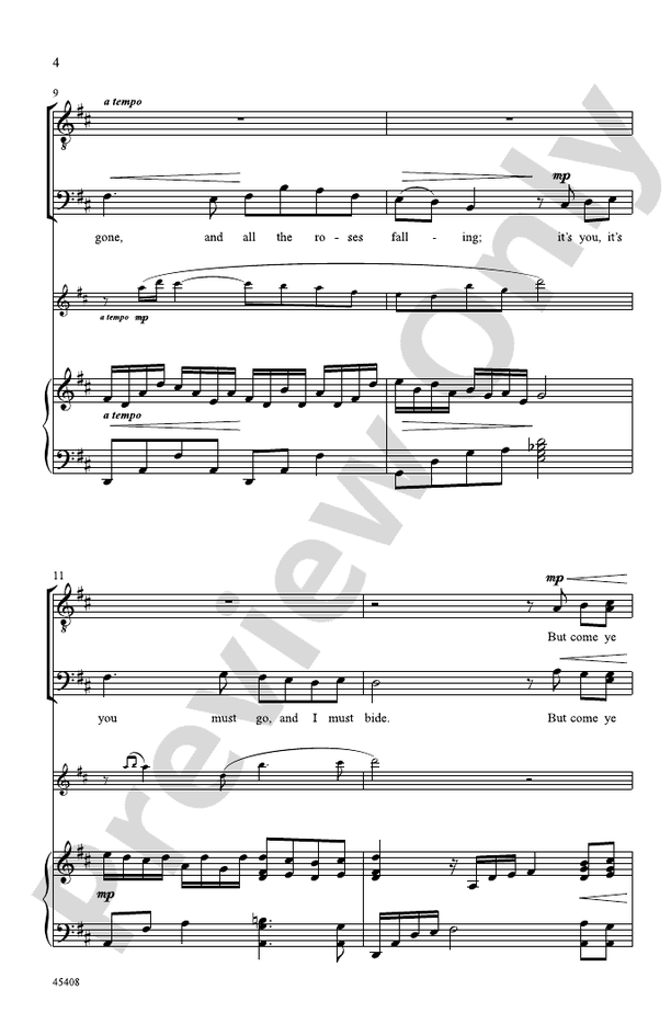 Danny Boy – TTBB Choral Octavo (Digital Download)