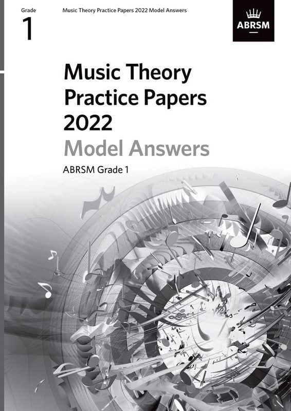 ABRSM Music Theory Model Answers 2022 Grade 1 - ABRSM ABRSM 9781786015389