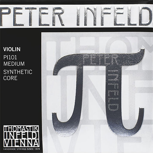 Thomastik Peter Infeld Violin, Set (Silv D/Tin E/Ball), 4/4 PI101