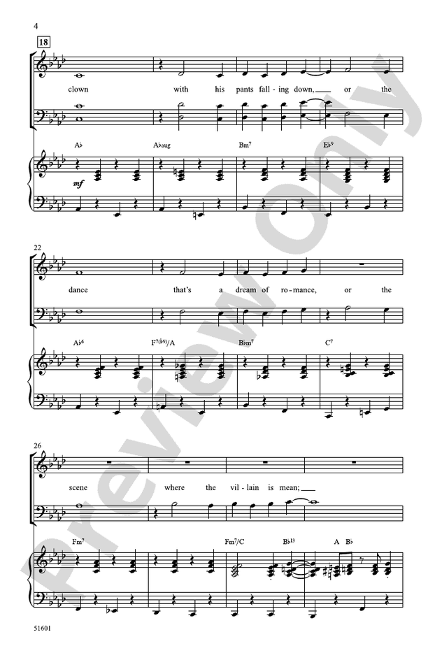 That's Entertainment - SATB Choral Octavo (Digital Download)