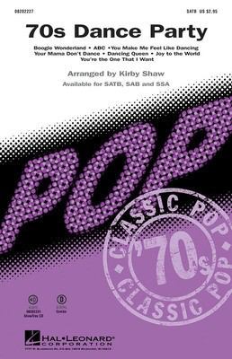 70s Dance Party - (Medley) - Kirby Shaw Hal Leonard ShowTrax CD CD