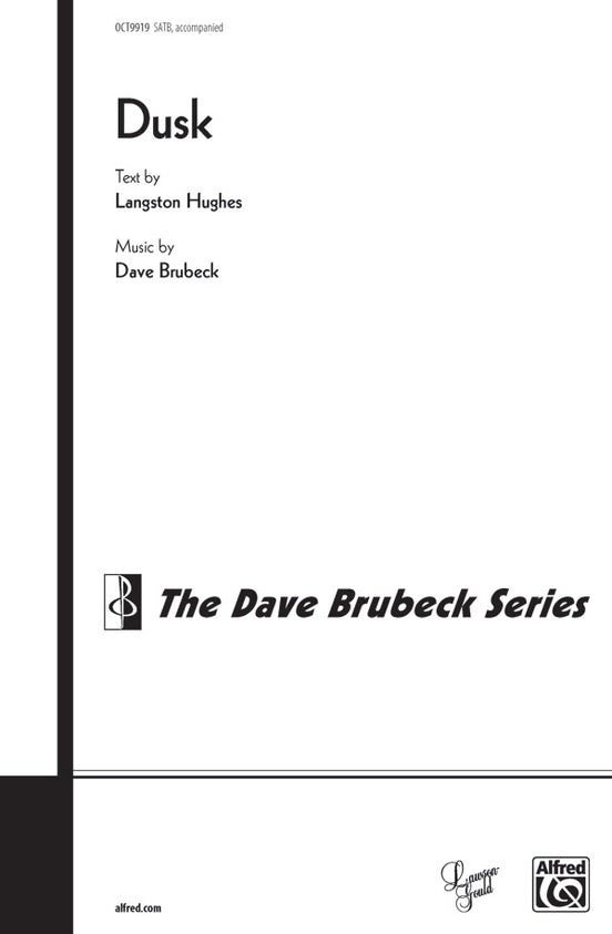 Dusk – SATB Choral Octavo (Digital Download)