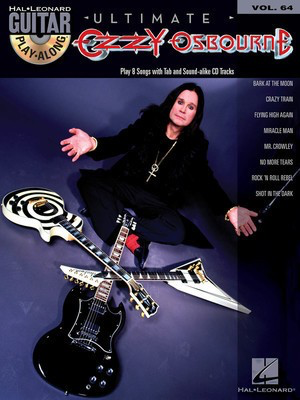 Ozzy Osbourne - Guitar Play-Along Volume 64 - Guitar Hal Leonard Guitar TAB with Lyrics & Chords /CD