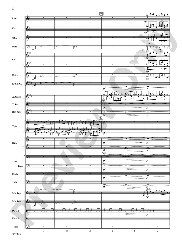 Sparkle - Concert Band Conductor Score & Parts (Digital Download)