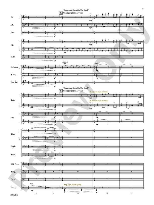 The Golden Compass - Concert Band Conductor Score & Parts (Digital Download)