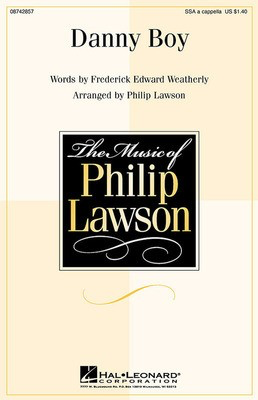 Danny Boy - SSA Philip Lawson Hal Leonard Choral Score Octavo