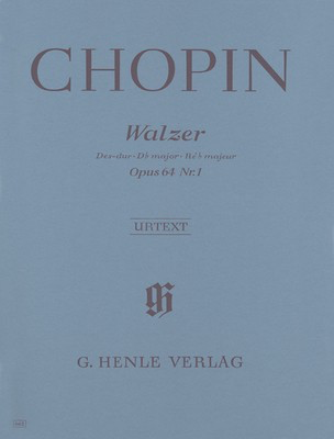 Waltz Op 64 No 1 D Flat Urtext - Frederic Chopin - Piano G. Henle Verlag Piano Solo