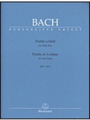 Partita in A minor BWV 1013 - for Solo Flute - Johann Sebastian Bach - Flute Barenreiter