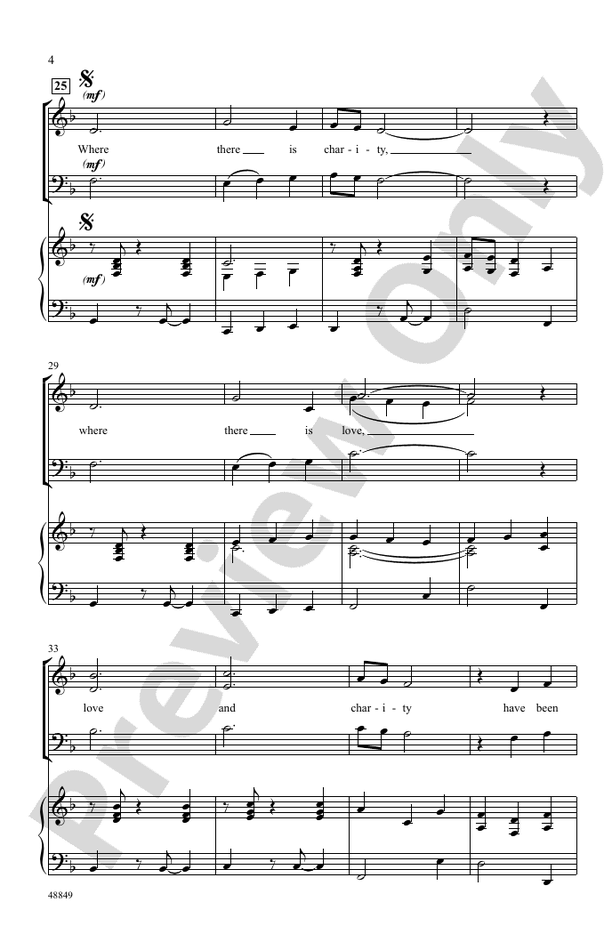Caritas Canon – SAB Choral Octavo (Digital Download)