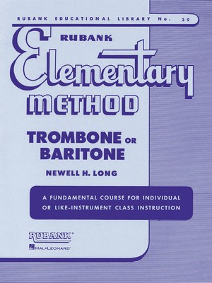 Rubank Elementary Method - Trombone or Baritone Rubank 4470020
