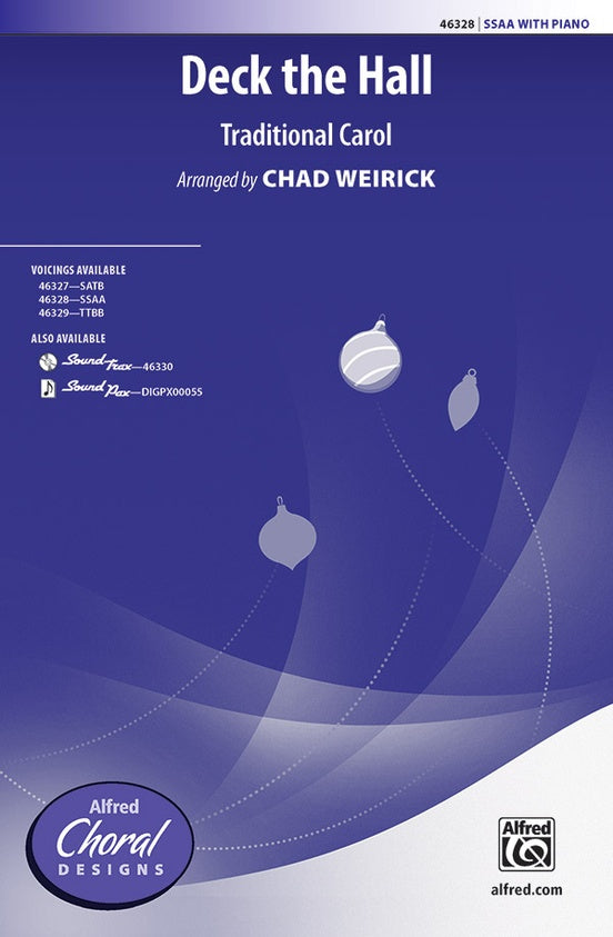 Deck the Hall – SSAA Choral Octavo (Digital Download)