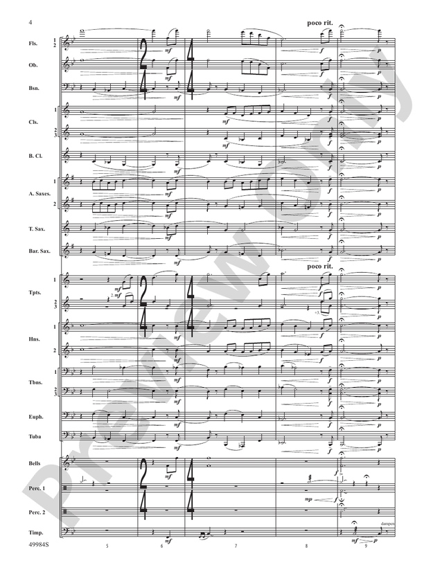 Northern Lights - Concert Band Conductor Score & Parts (Digital Download)