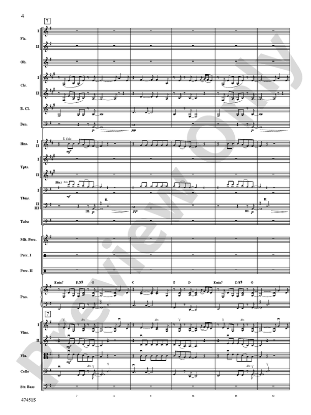 Shallow (from A Star Is Born) – Full Orchestra Conductor Score & Parts (Digital Download)