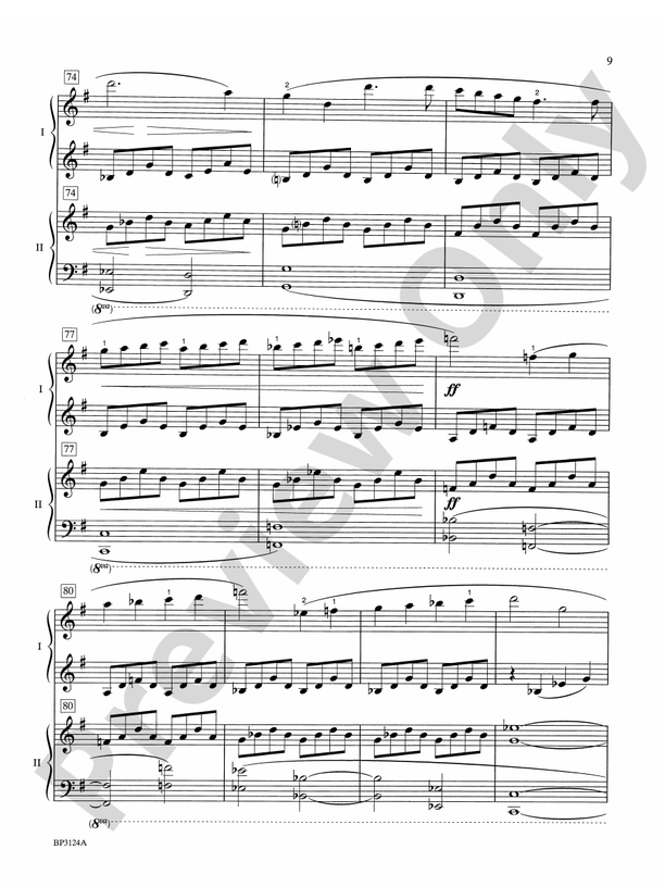 Concerto in G Major - 2 Pianos, 4 Hands (Digital Download)