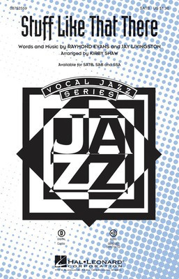 Stuff Like That There - Jay Livingston|Raymond Evans - Kirby Shaw Hal Leonard ShowTrax CD CD