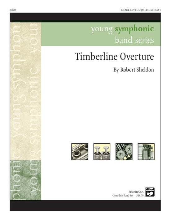 Timberline Overture - Concert Band Conductor Score & Parts (Digital Download)