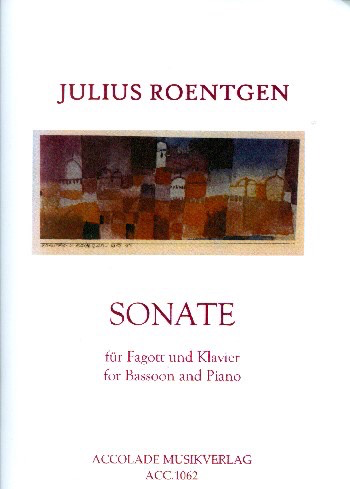 SONATA - BASSOON & PIANO - ROENTGEN - ACCOLADE