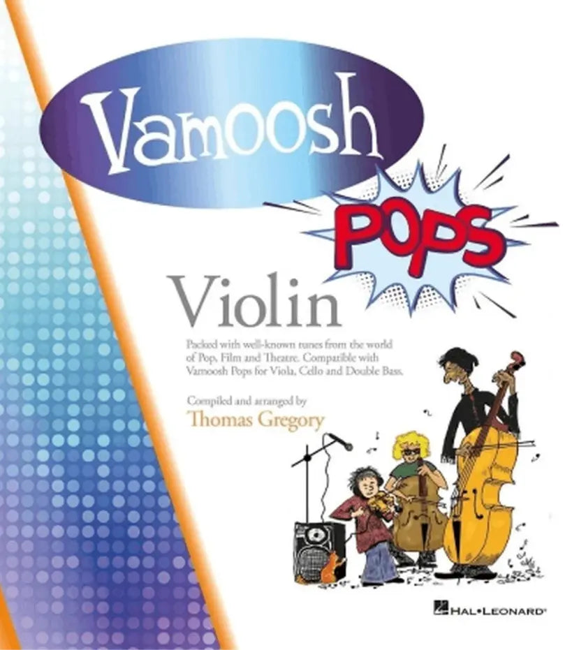 VAMOOSH POPS VIOLIN BK/OLA - Thomas Gregory