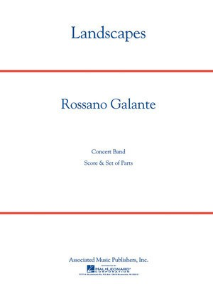 Landscapes - Rossano Galante - Associated Music Publishers Score/Parts