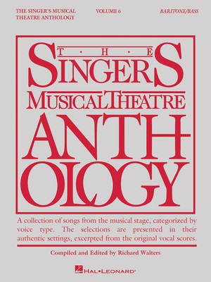 The Singer's Musical Theatre Anthology - Volume 6 - Baritone/Bass Book Only - Various - Vocal Baritone|Bass Hal Leonard Piano & Vocal