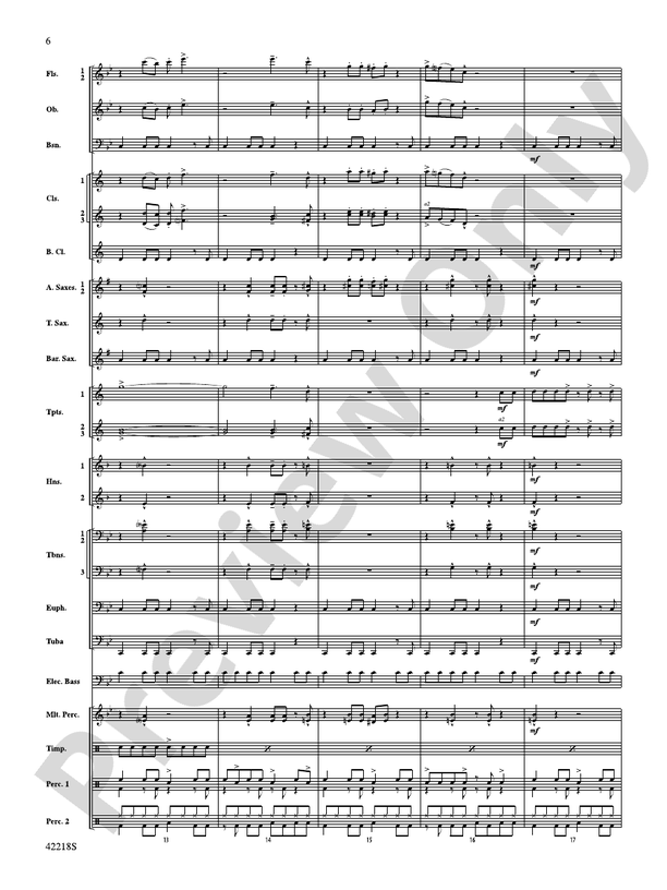 Tower of Power Greatest Hits - Concert Band Conductor Score & Parts (Digital Download)