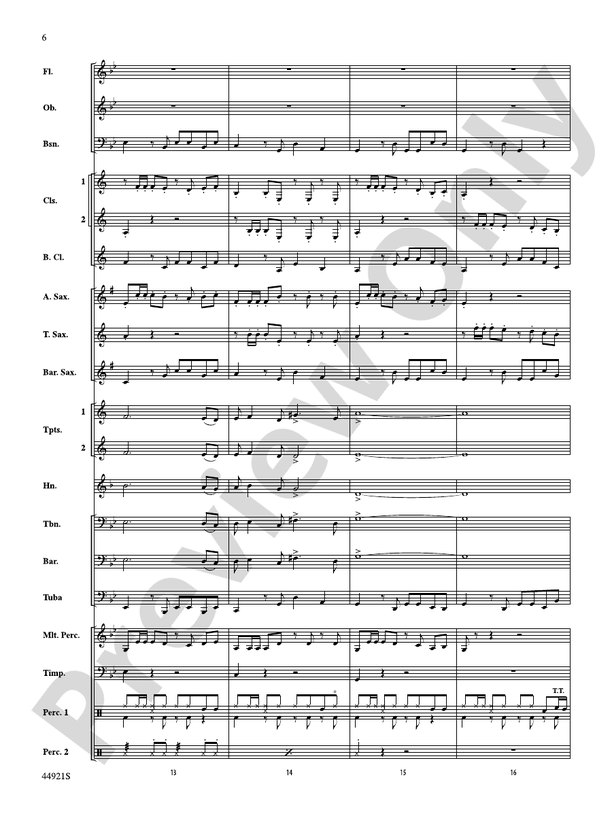 The Man from U.N.C.L.E. (from the Original Motion Picture Soundtrack) - Concert Band Conductor Score & Parts (Digital Download)