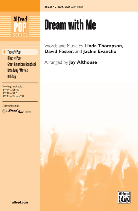 Dream with Me – 2-Part / SSA Choral Octavo (Digital Download)