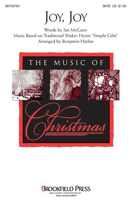 Joy, Joy - SATB Benjamin Harlan Hal Leonard Choral Score Octavo