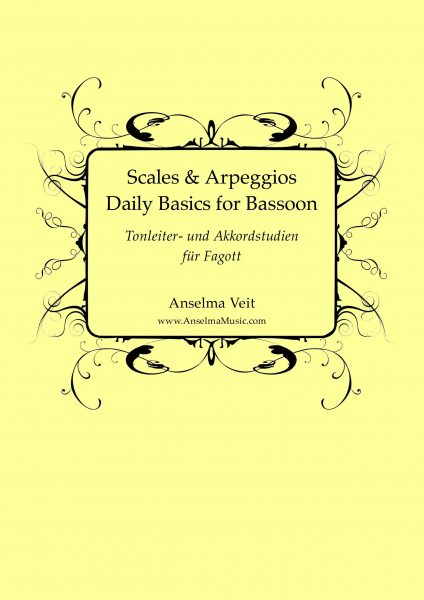 Scales & Arpeggios Daily Basics for Bassoon - Anselma Veit - Anselma Music AM302